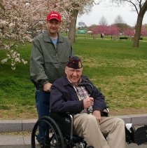 Ben Steele, seated, at the 2007 Convention in Washington, D.C.